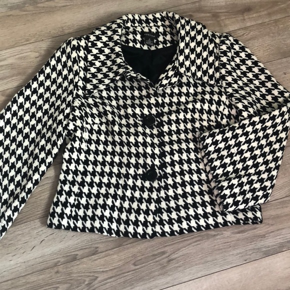 Spense Jackets & Blazers - Sold! Spense houndstooth coat